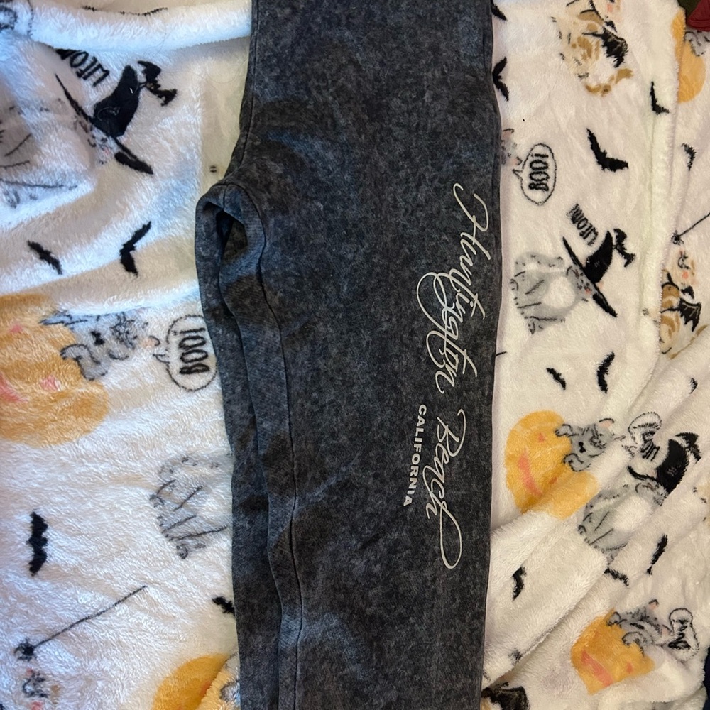 Hunting beach drawstring sweat pants